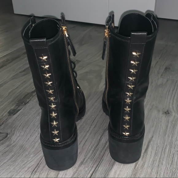 Michael Kors Cory Star Studded Combat Boot - Picture 3 of 7